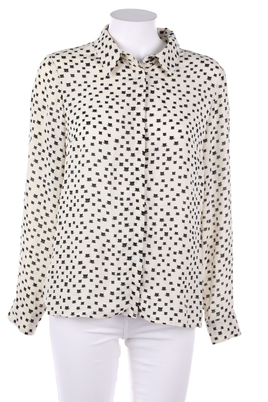 1.2.3. UN DEUX TROIS Paris - Shirt Blouse with Print - D 34