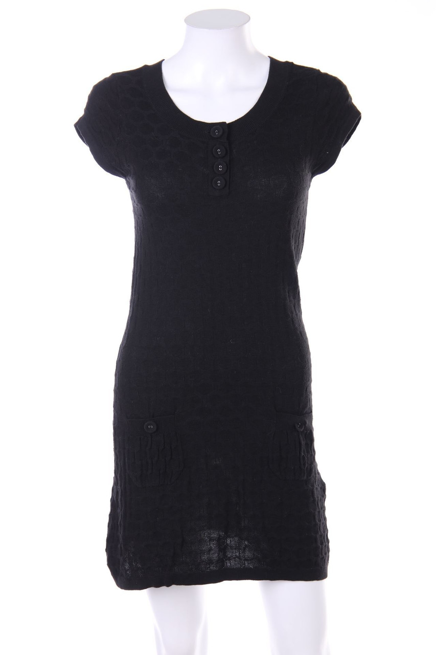 H&M - Strickkleid mit aufgesetzten Taschen - D 34-36