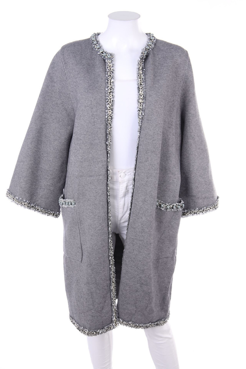 Flex moda - Cardigan mit Perlen - M