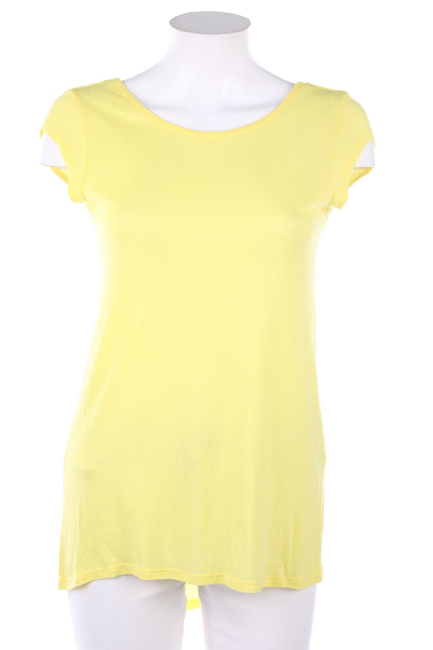 ZARA - Kurzarm-Shirt mit tiefem Rückenausschnitt - S