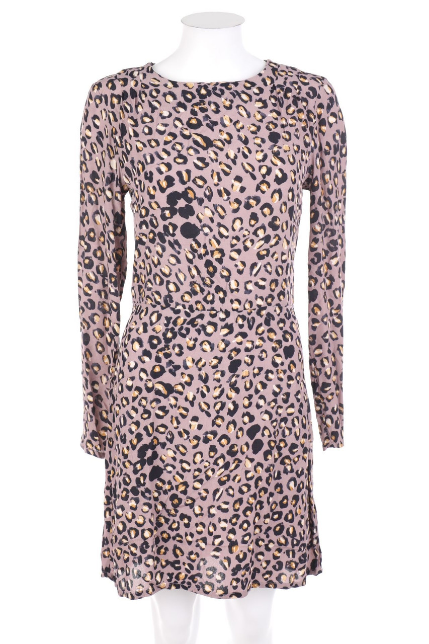 H&M - Kleid mit Animal-Print - D 34
