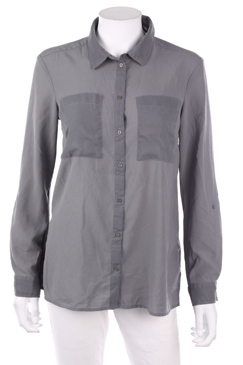 s.Oliver - Blouse with Roll-up Sleeves - D 36