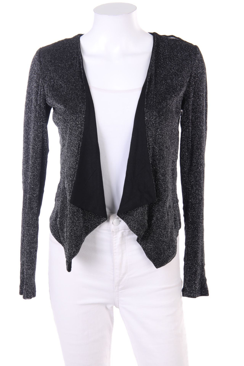 VILA - Cardigan mit Metallic-Effekt - S