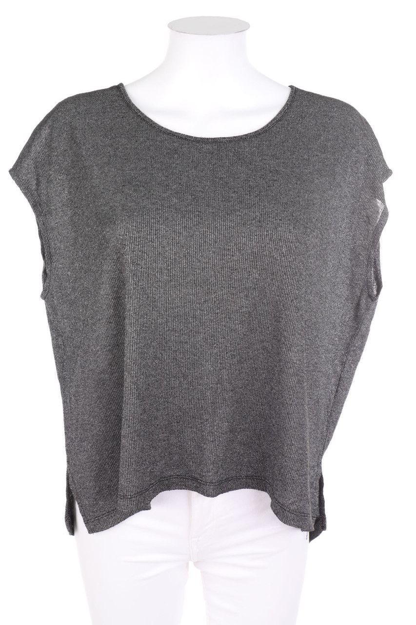 BIK BOK - Oversize-Batwing-Shirt mit Glitzer - XS