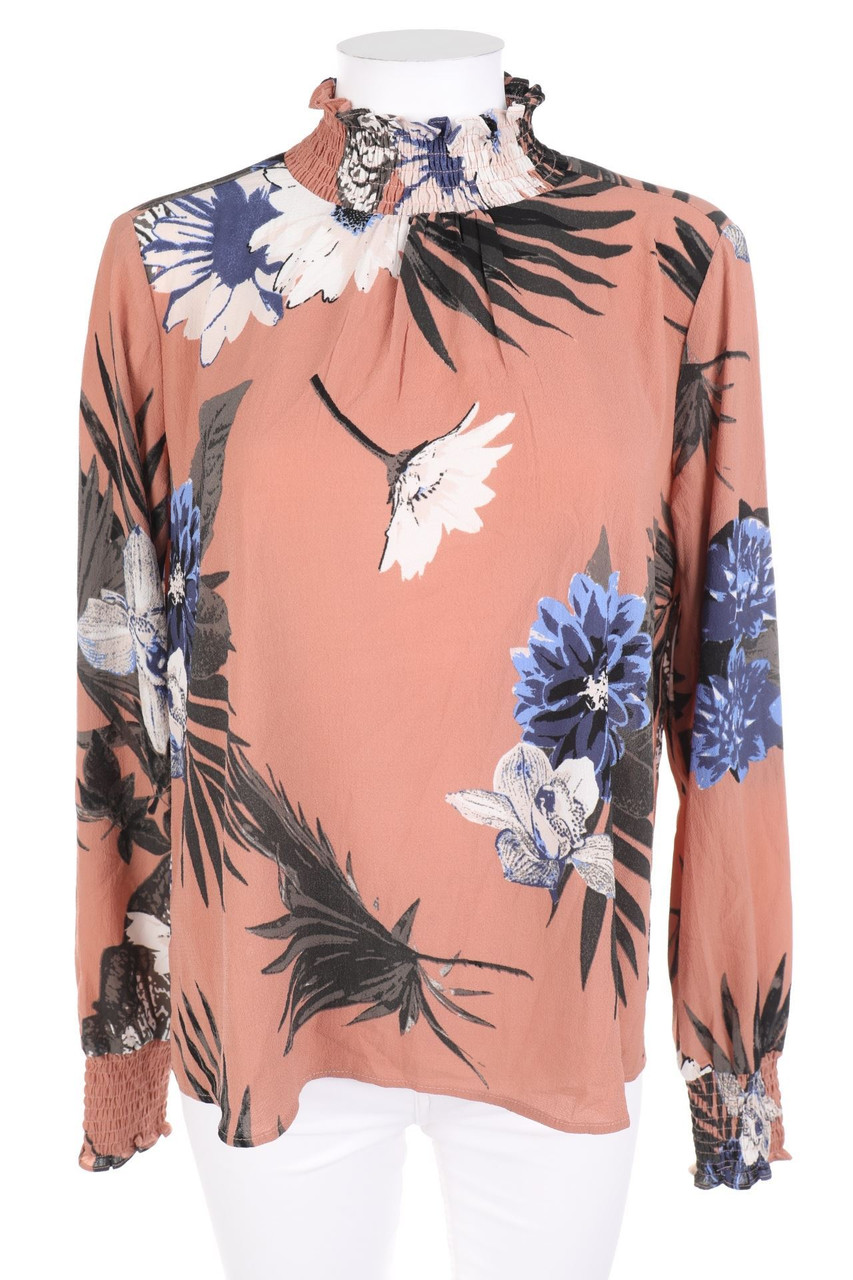 YAS - Bluse mit floralem Muster - S