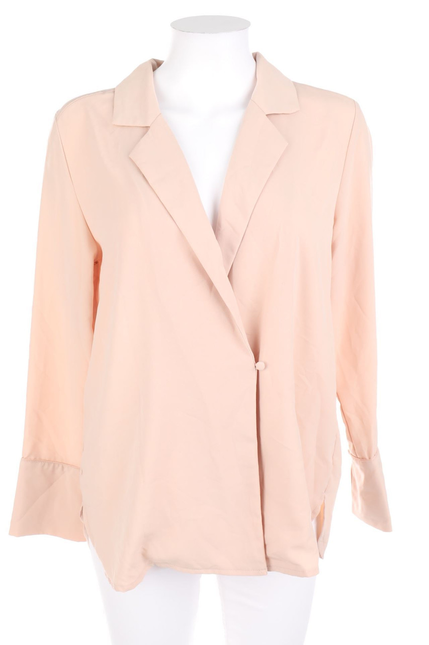 H&M - Revers-Bluse mit asymmetrischem Schnitt - D 36