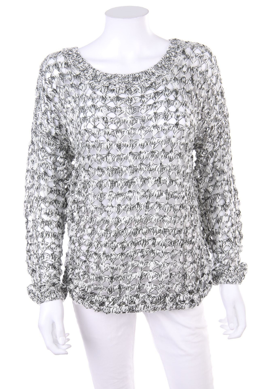 Laura Scott - Strick-Pullover aus Lochstrick - D 36-38