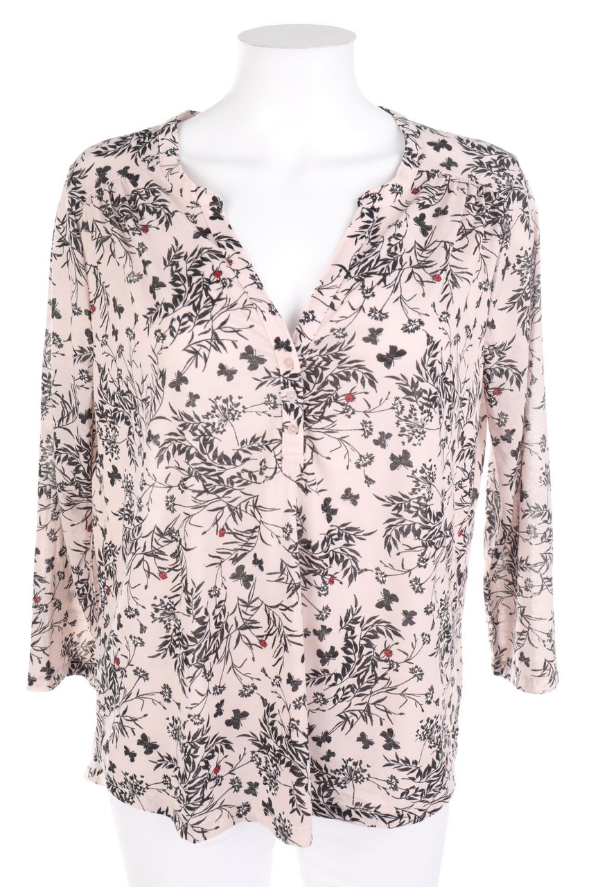 H&M - Tunika-Bluse mit Print - M