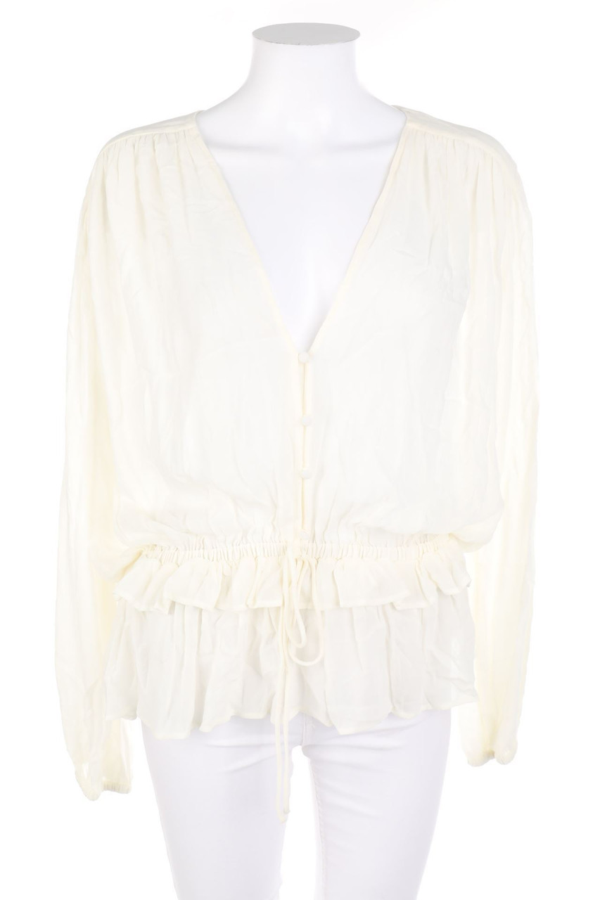 MANGO - Bluse mit Volants - D 36