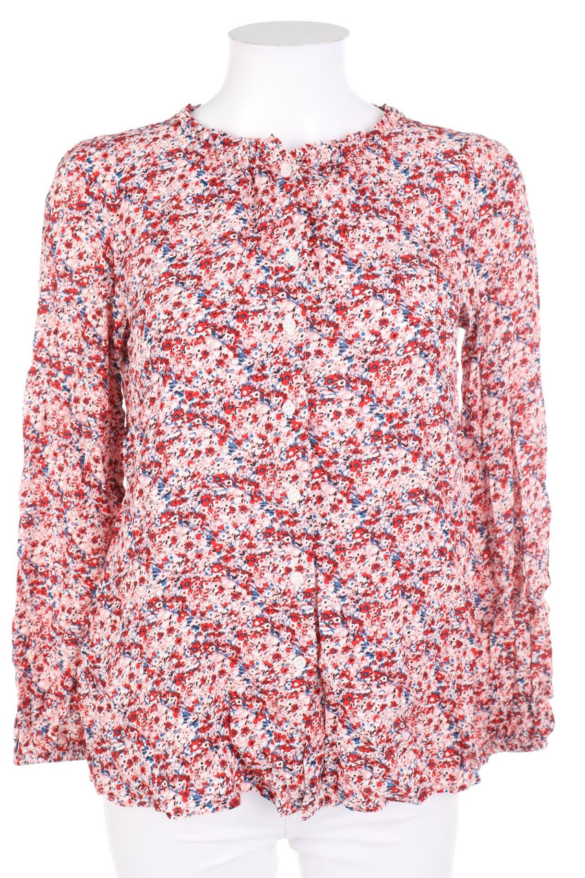 ESPRIT - Bluse mit Blumen-Print - D 34