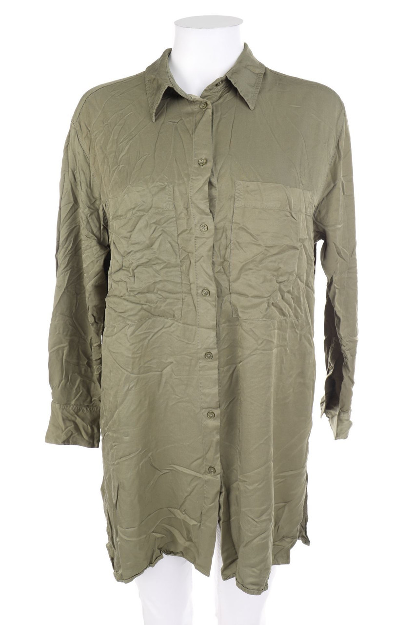 H&M - Hemd-Bluse mit aufgesetzten Taschen - D 42-44