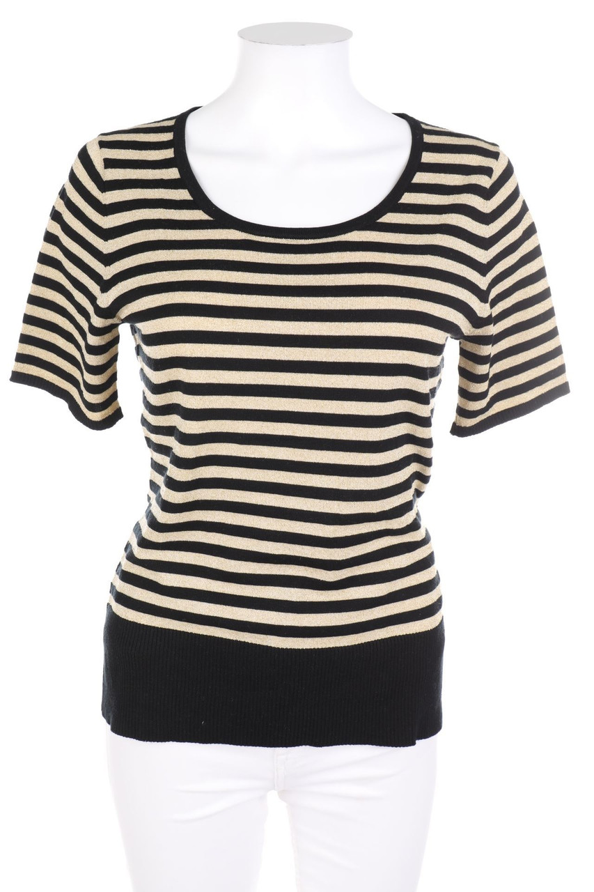 BRUNETTI - Strick-Pullover mit Streifen - D 36