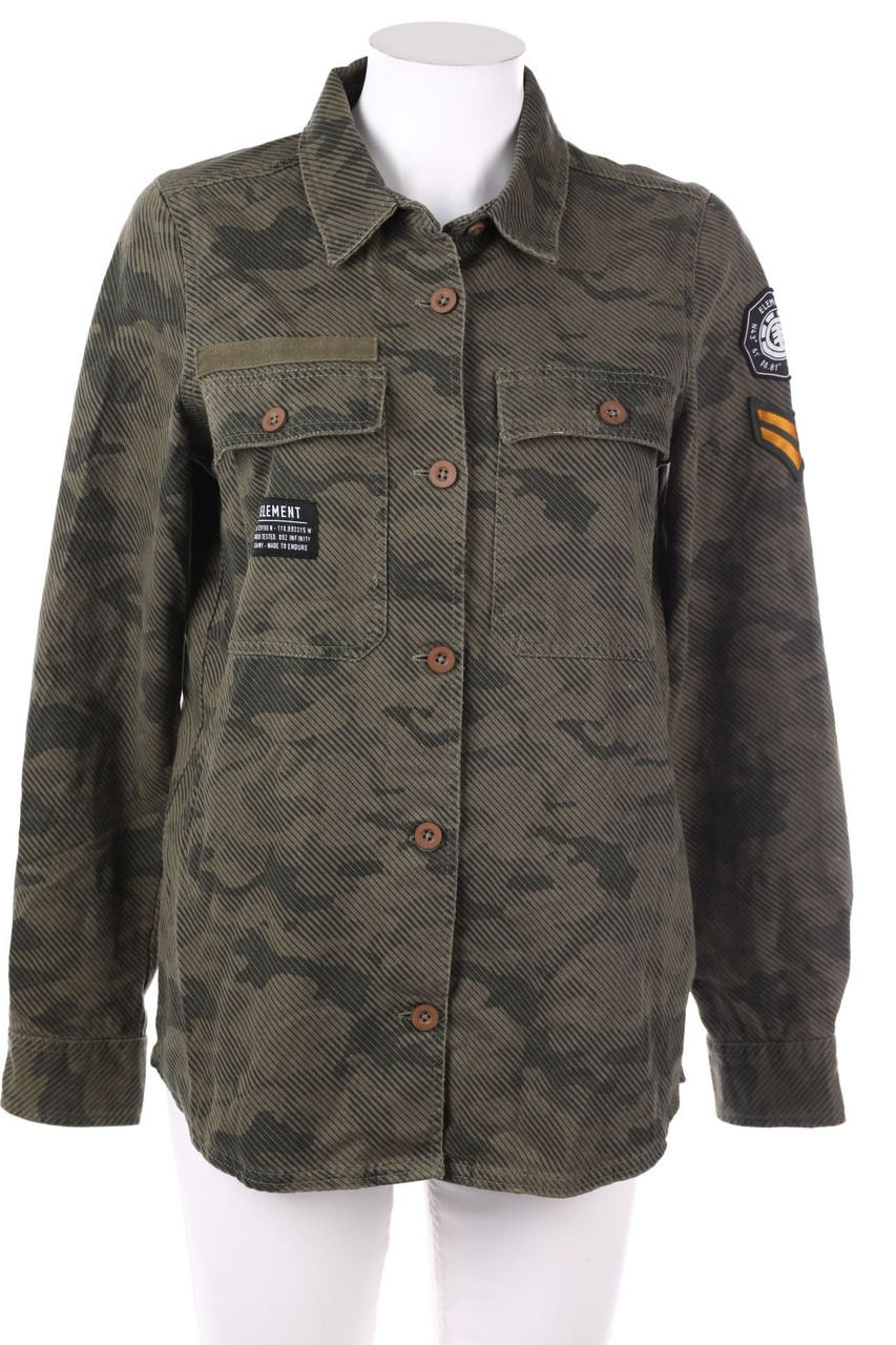 element - Jacket, Military Style with Patches - M
