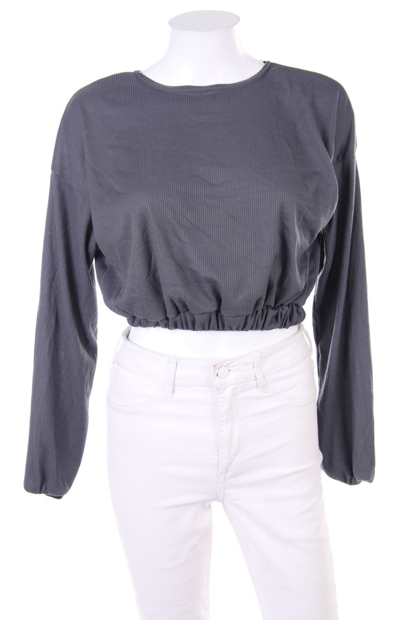 MISSGUIDED - Longsleeve-Shirt with Stripes - D 36