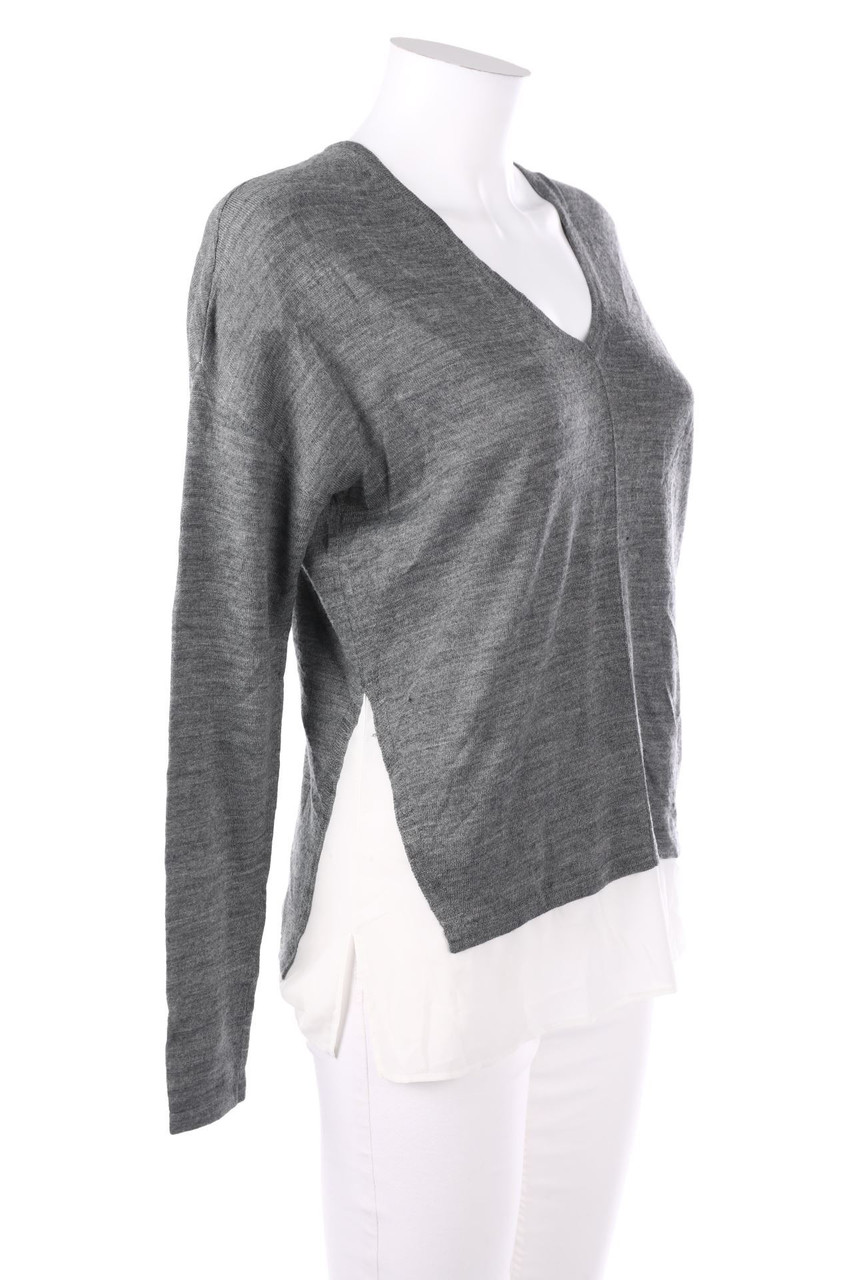 ESPRIT - Longsleeve-Shirt im Layer Look - XS