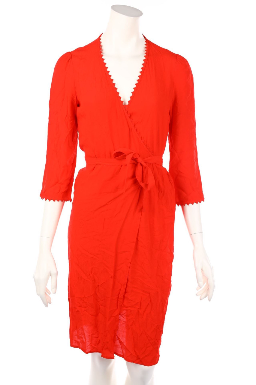 ba&sh - Wickelkleid aus Viskose - D 34