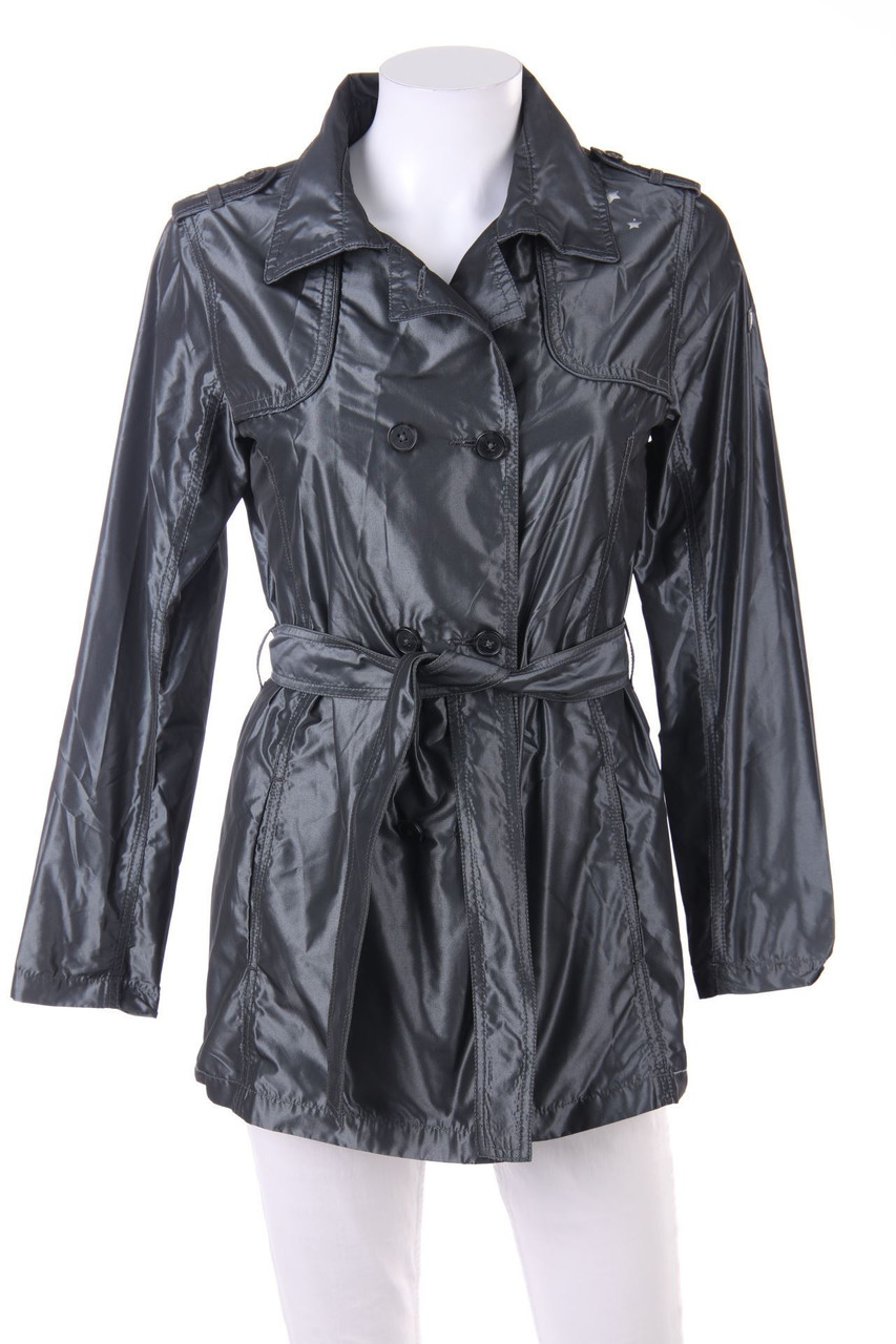 IKKS - Jacket with Metallic Effect with Belt - S