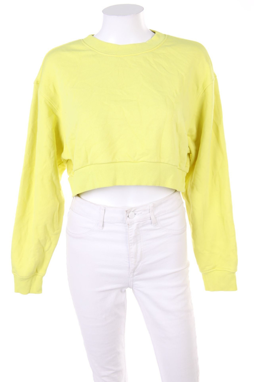 Weekday - Cropped-Sweatshirt - XS