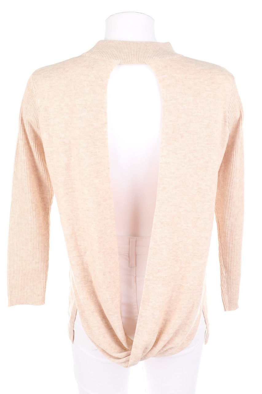 RIVER ISLAND - Strick-Pullover mit tiefem Rückenausschnitt - D 34