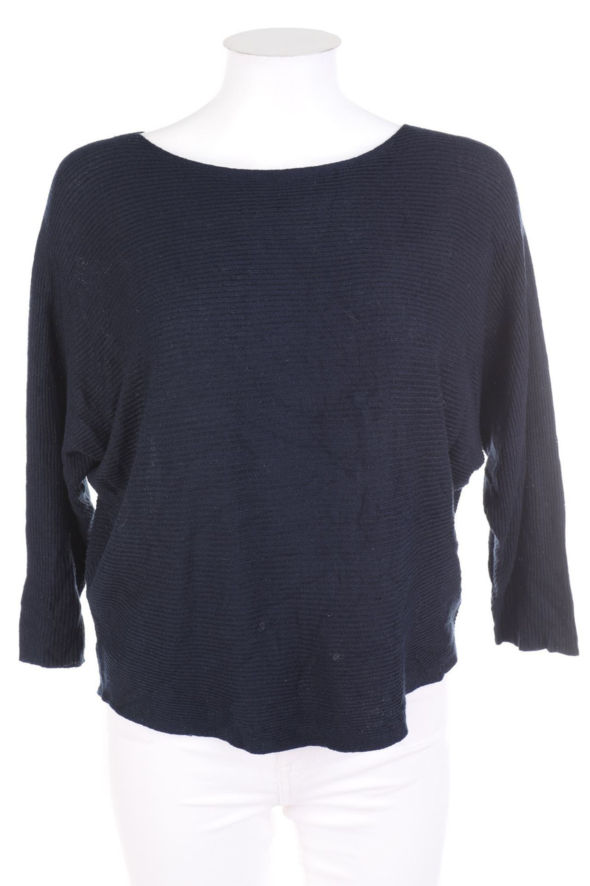 Ohne Label - Basic-Batwing-Pullover - D 38