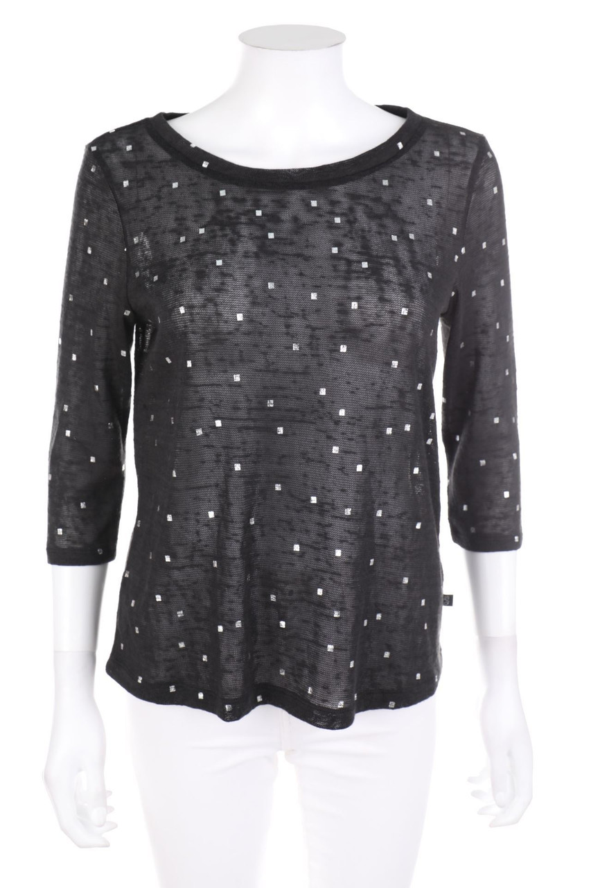 s.Oliver - 3/4-Arm-Shirt mit Print - S