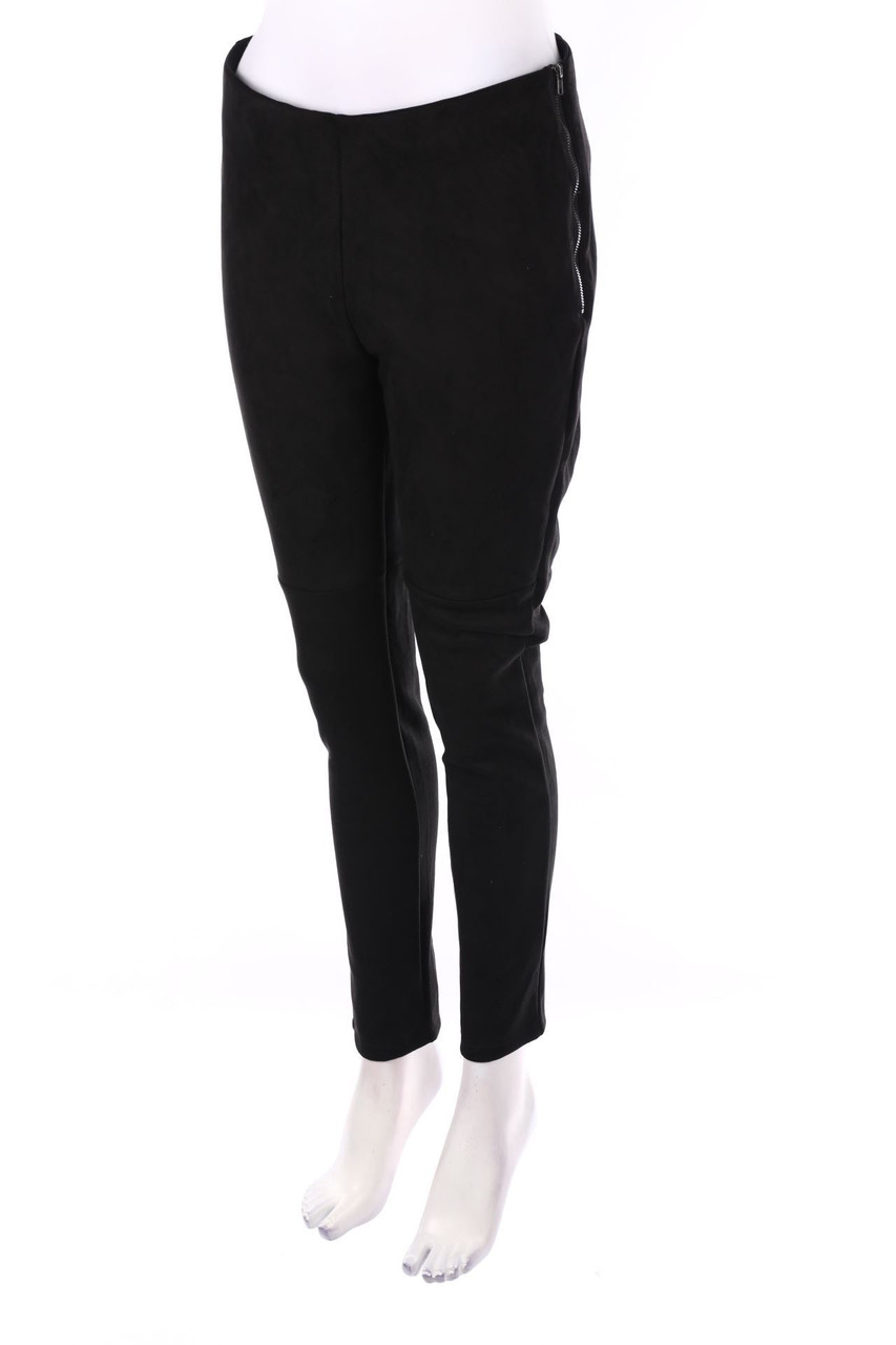 zebra - Faux Leather Leggings - L