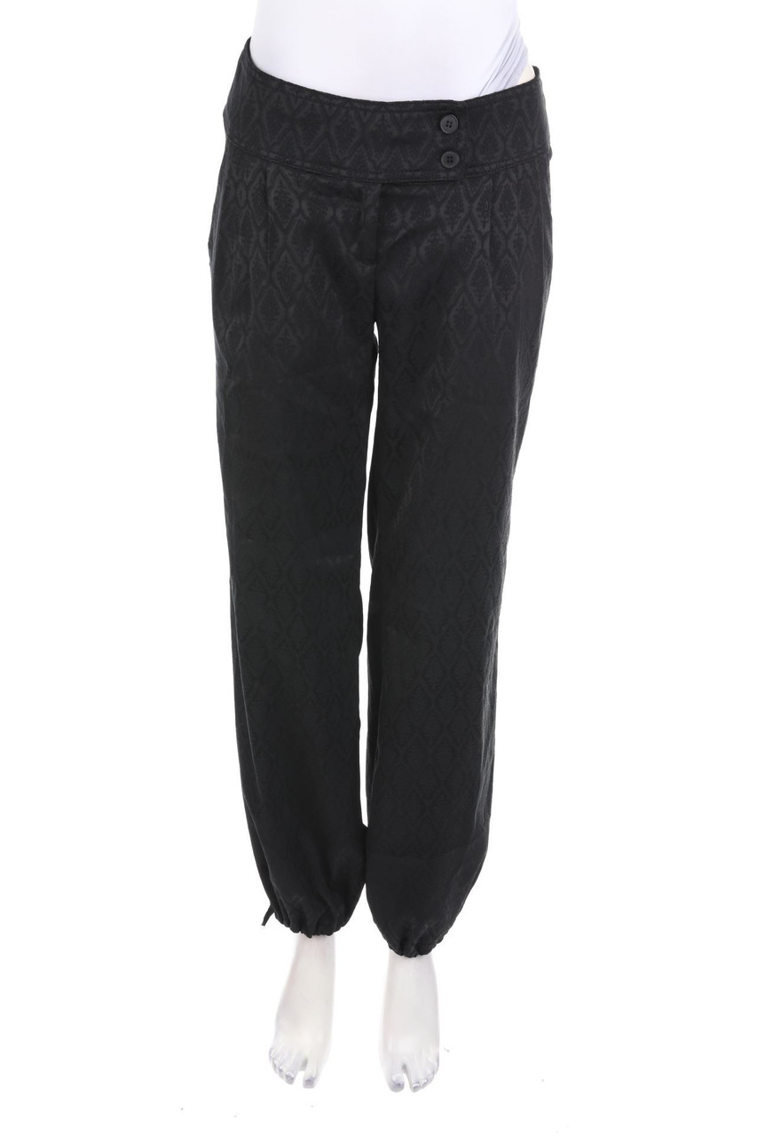 H&M DIVIDED - Harems-Hose aus Jacquard mit floralem Muster - D 36