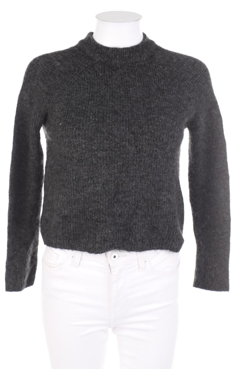 pieces - Strick-Pullover mit Wolle - XS