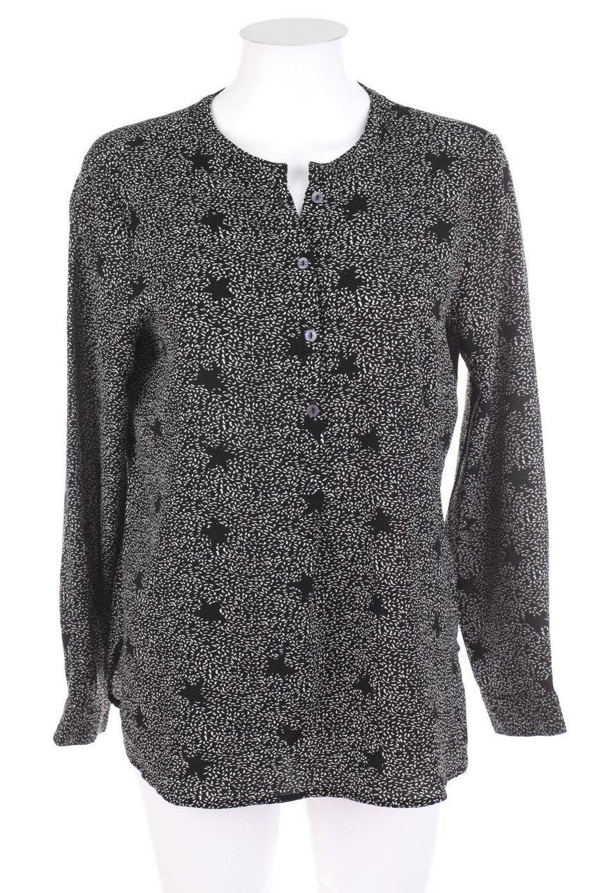 JACQUELINE de YONG - Tunika-Bluse mit Print - D 38