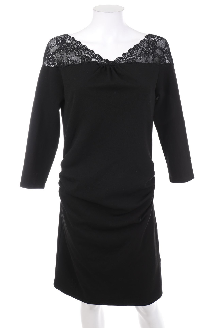 maternité - Maternity-Party Dress with Lace Insert - M