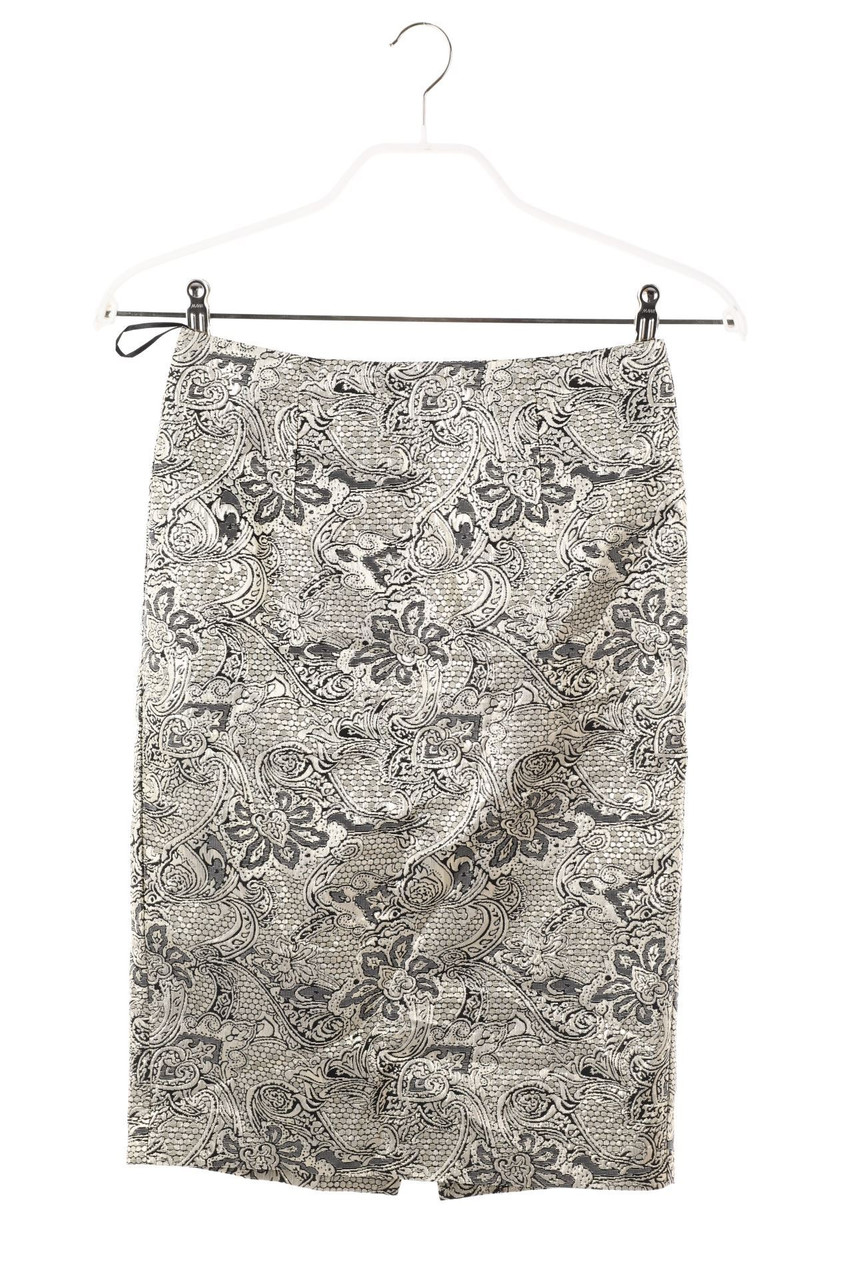 LINDEX - Pencil Skirt with Metallic Effect - D 34