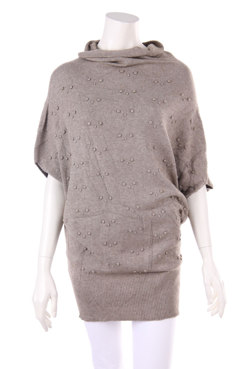 LA FÉE MARABOUTÉE - Shortsleeve Pullover, Viscose-blend with Virgin Wool - D 36