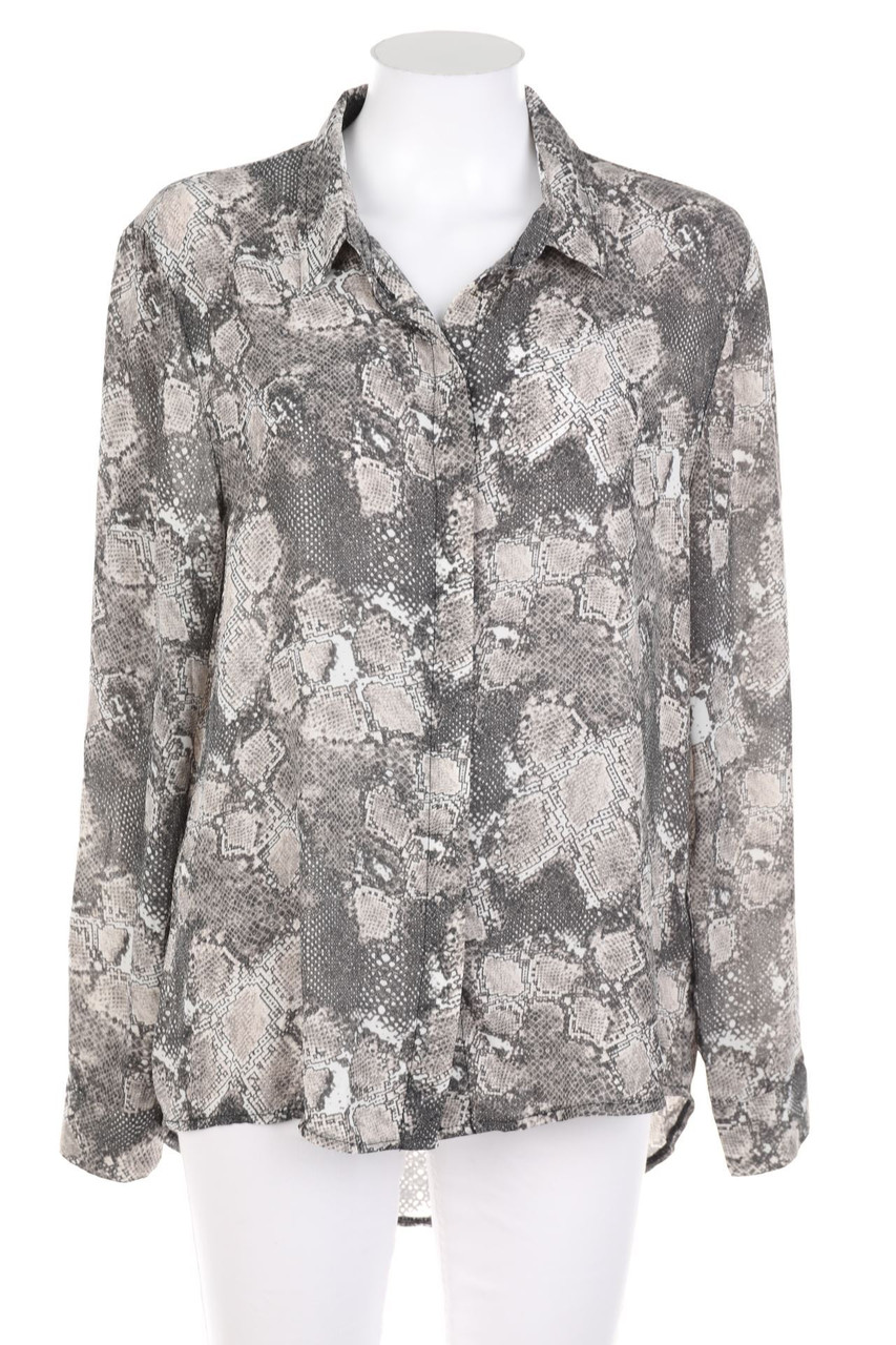 No Label - Blouse with Animal Print - D 42-44