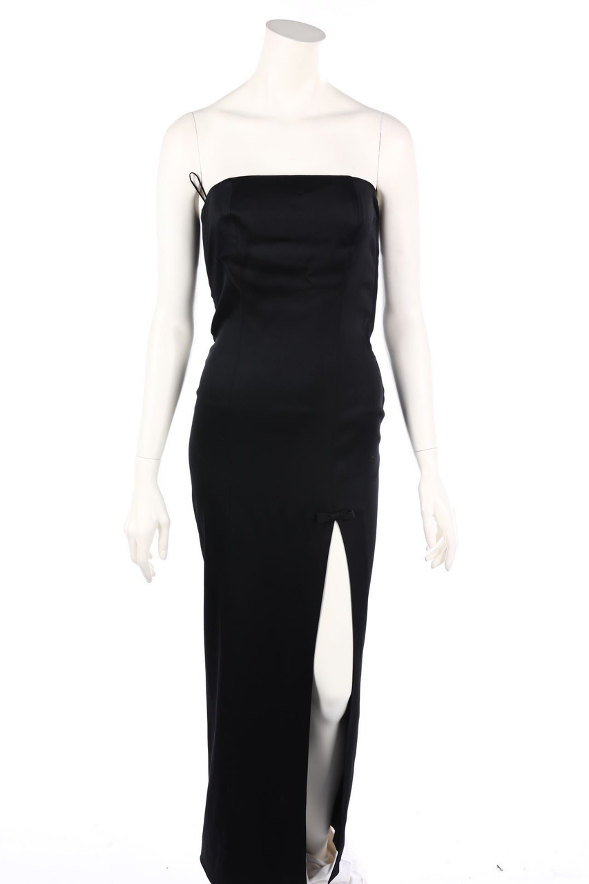 MOSCHINO CHEAP AND CHIC - Maxi-Abendkleid mit Schleife - D 36