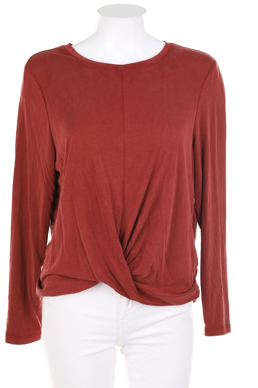 online - Longsleeve-Shirt with Wrap-Effect - XL