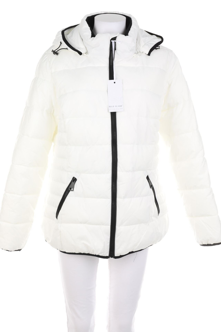 Blue Flame - Puffer-Jacke mit Kapuze - D 42