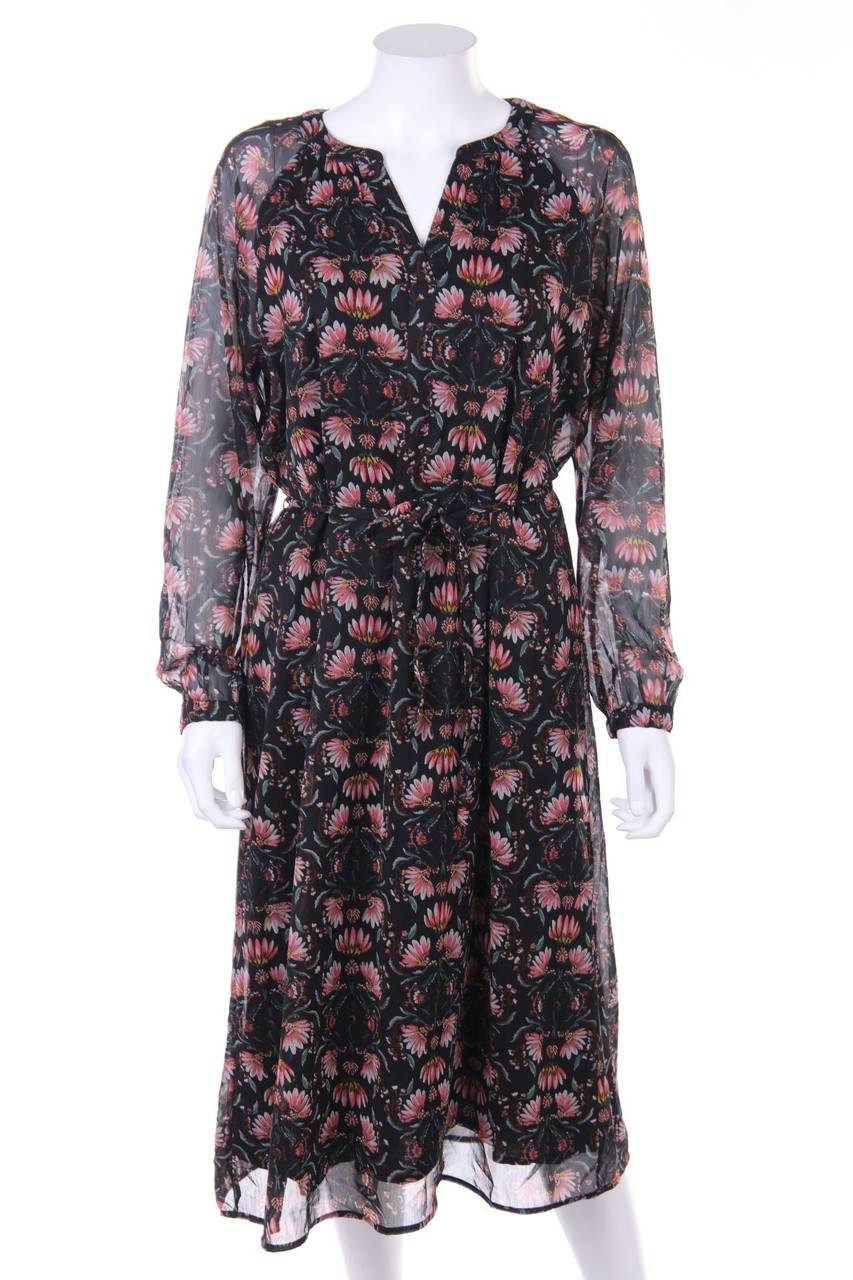 Street One - Midikleid mit floralem Muster - D 38