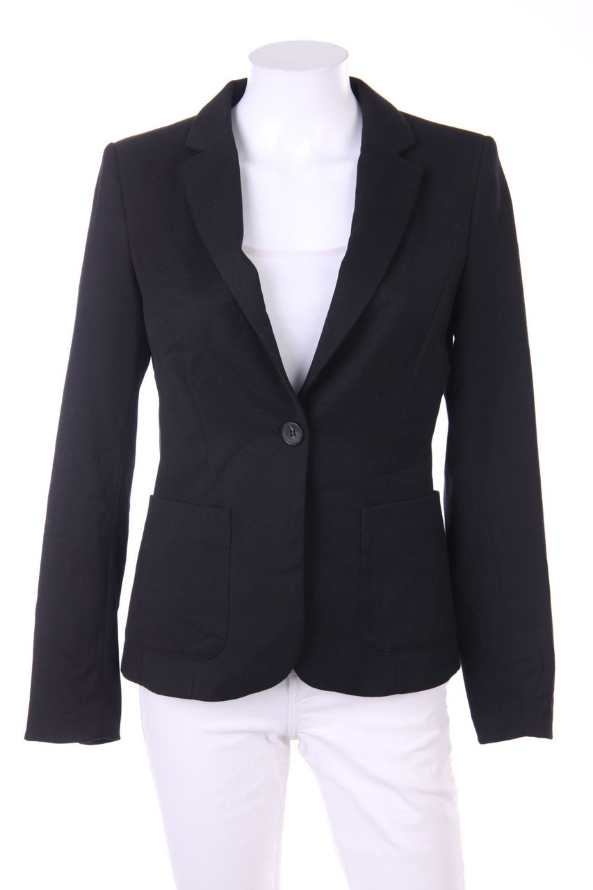 H&M - Blazer mit Reverskragen mit aufgesetzten Taschen - D 36