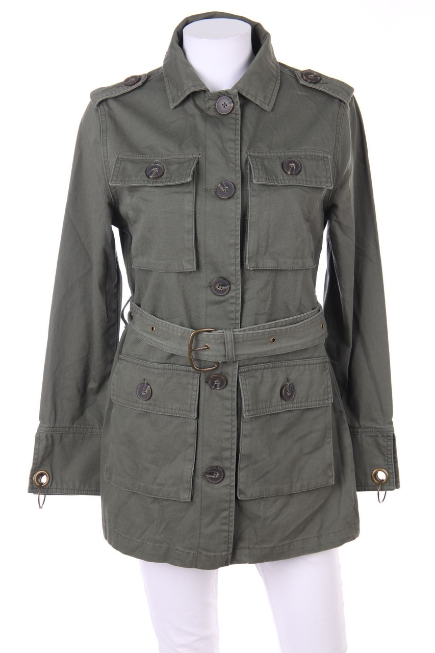 AMISU - Mantel mit aufgesetzten Taschen - D 34