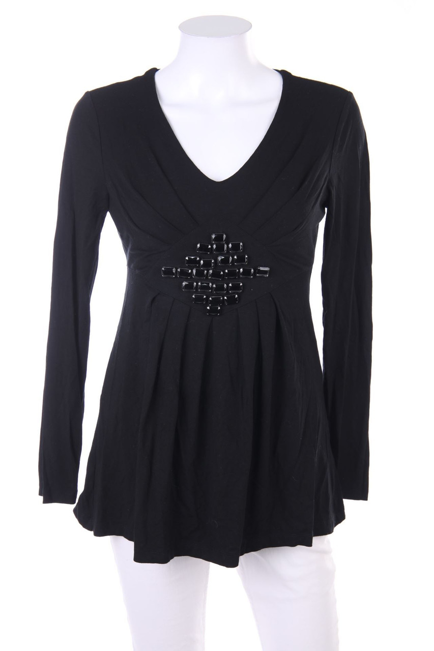 nice connection - Longsleeve-Shirt with Jewelry Stones - D 36