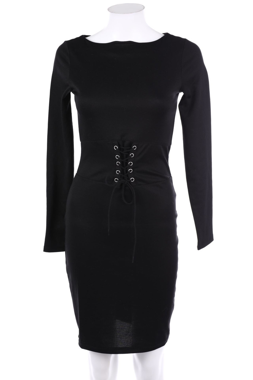 H&M DIVIDED - Party-Kleid aus Jersey mit Schnürung - D 36