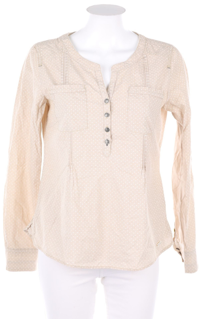 TOM TAILOR - Tunika-Bluse mit Punkten - D 36