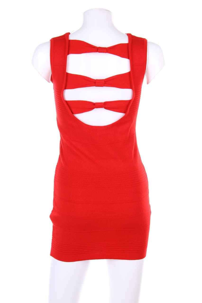 TOUT FEU TOUT FEMME - Strickkleid mit Schleife - D 34