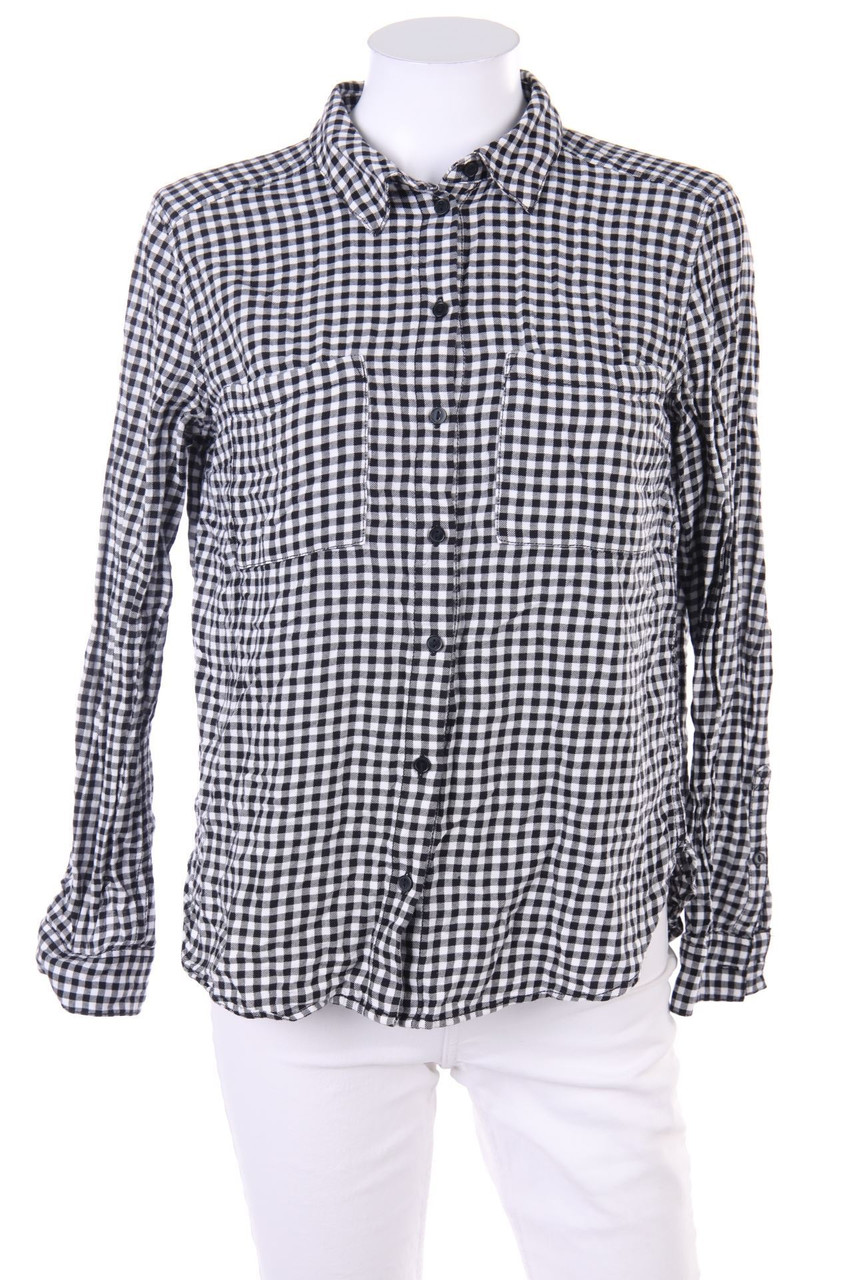 H&M DIVIDED - Hemd-Bluse mit Karo-Muster - D 36