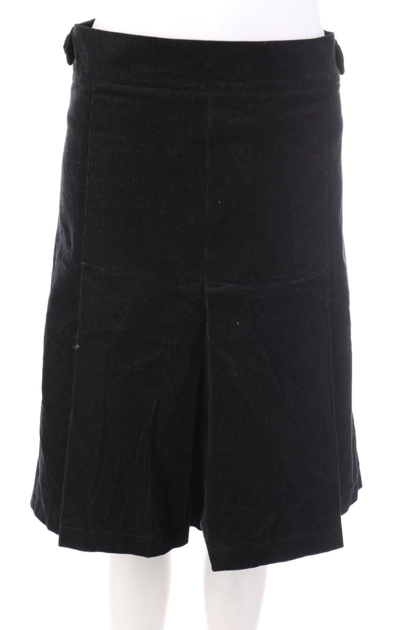 maddison - Corduroy-Pleated Mini-Skirt - D 46
