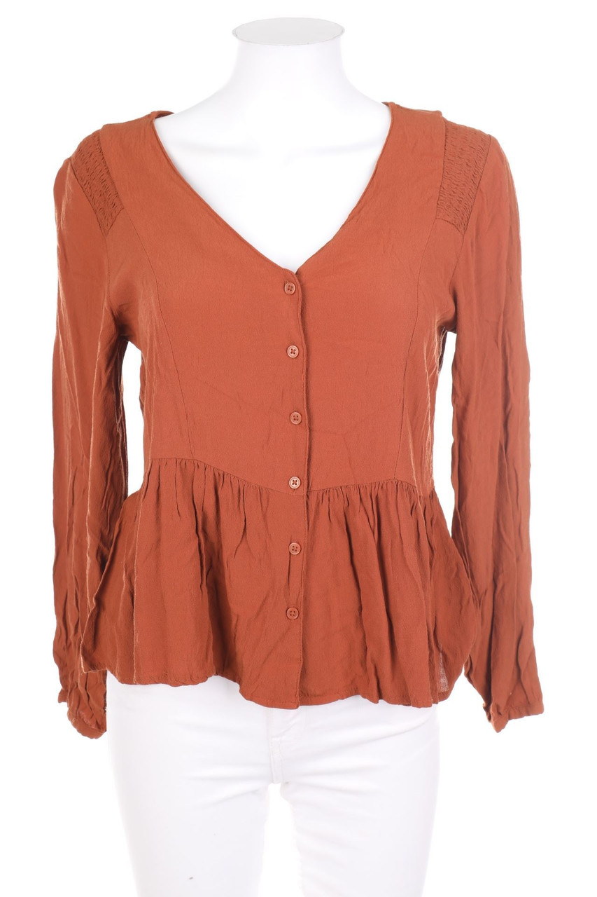 ONLY - Bluse mit Raffungen - D 36