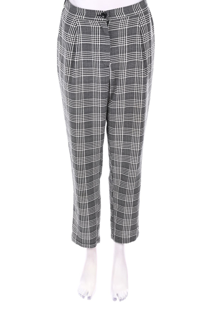 H&M DIVIDED - Jogger-Hose mit Karo-Muster - D 38