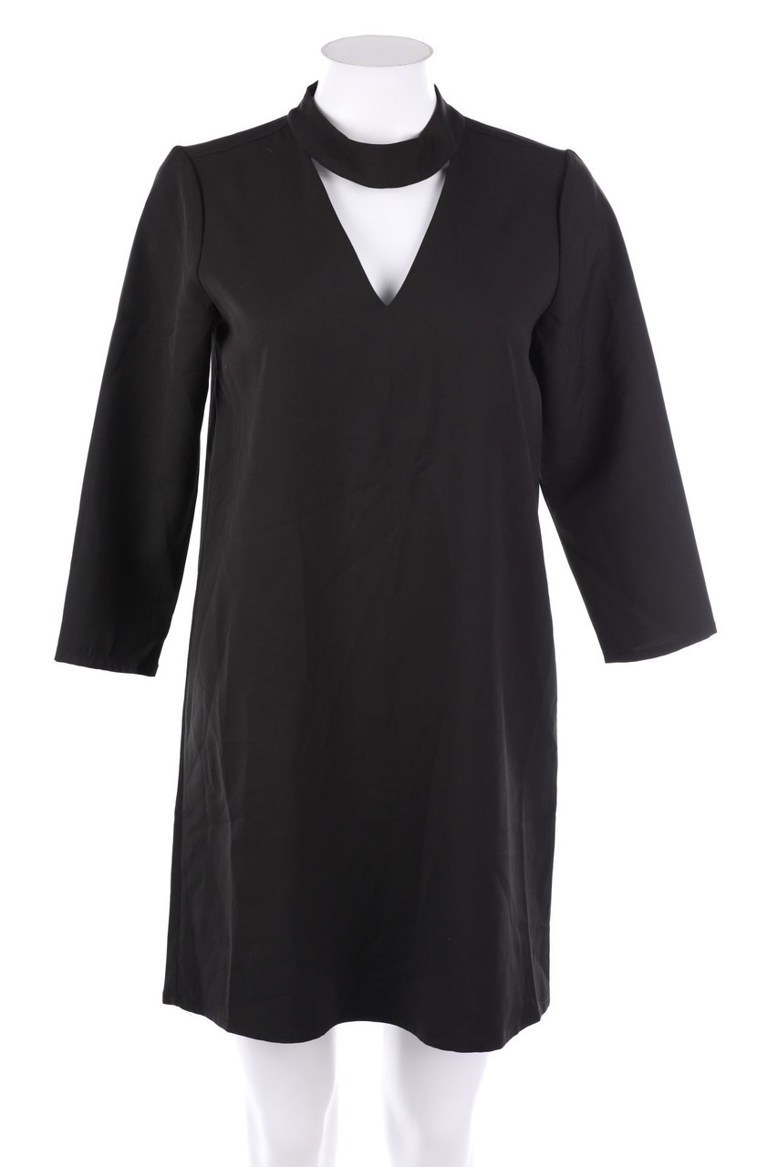 TIFFOSI - Maxi Dress with Deep Plunge Neckline - S