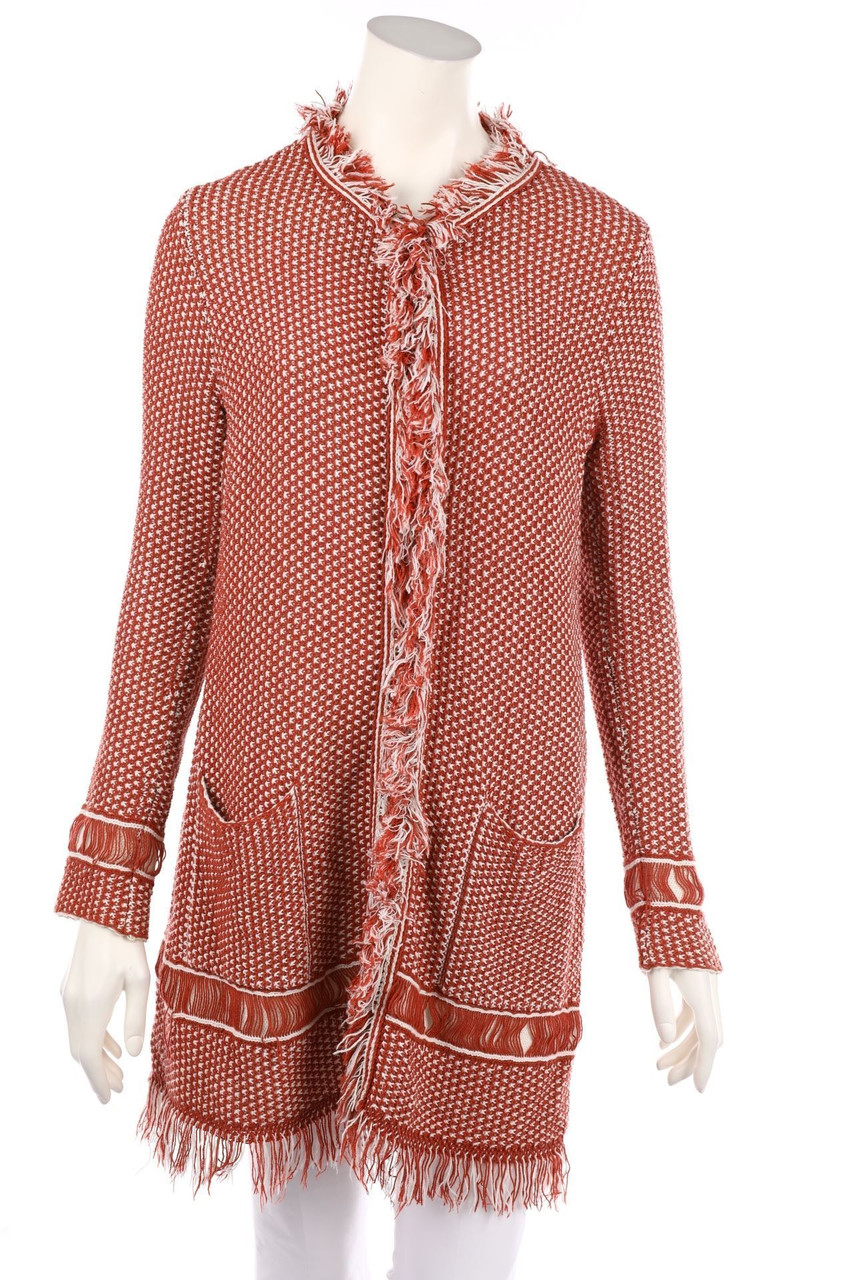 MAX&Co. - Cardigan mit Fransen - S