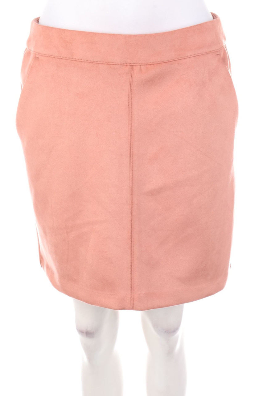 VERO MODA - Faux Leather-Mini-Rock - M